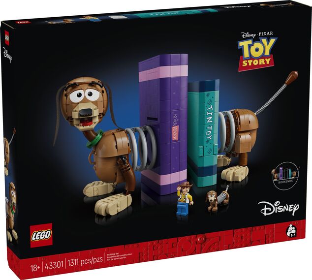 LEGO® Disney™ 43301 Knižné zarážky: Pes Slinky z Toy Story