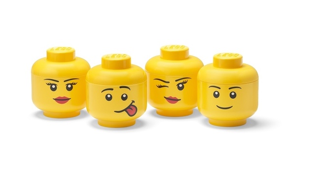 LEGO® úložná hlava (mini) Multi-pack 4 ks