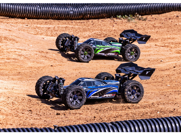 Traxxas Jato 1:8 4WD BL-2S RTR zelené