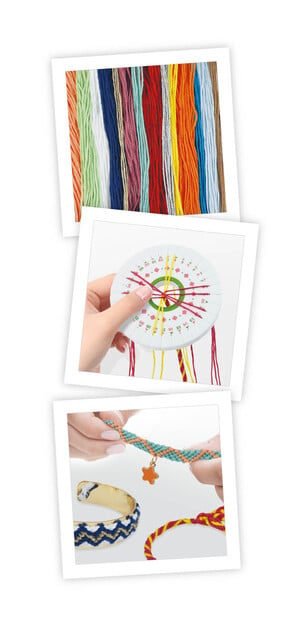 Kreativset Freundschaftsarmbänder - DELUXE