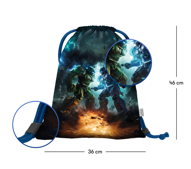 BAAGL Tasche Roboter