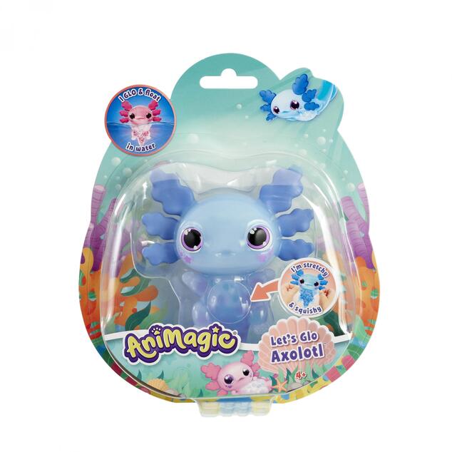Animagic Svietiaci Axolotl do vody - modrý