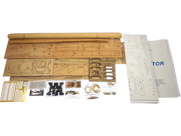 Mantua Model Mercator školská plachetnica 1:120 kit