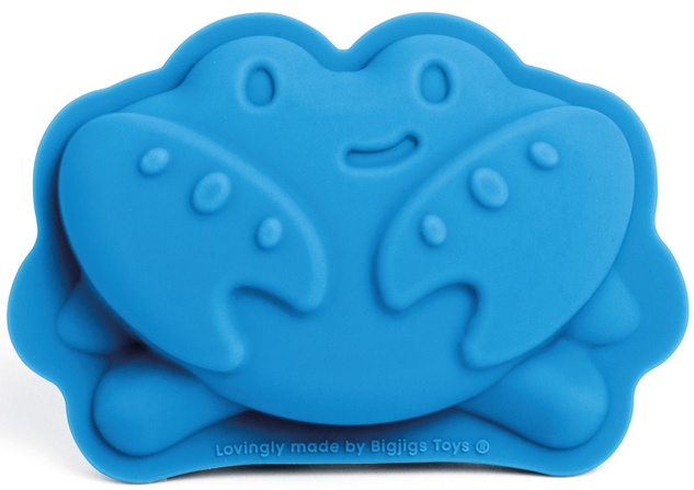 Bigjigs Toys Silikonové formičky modré Ocean