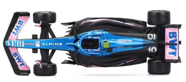 Bburago 1:43 RACE Formula F1 - BWT Alpine F1 Team A524 (2024) #10 (Pierre Gasly)