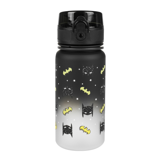 BAAGL Tritan-Trinkflasche Gradient Batman-Maske, 350 ml