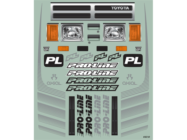 Pro-Line karoséria 1:6 1985 Toyota Hilux SR5 číra: SCX6