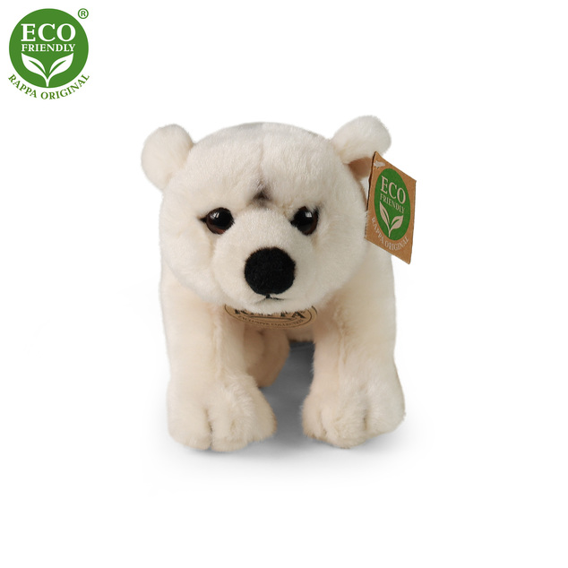 Plišani polarni medvjed 22 cm ECO-FRIENDLY