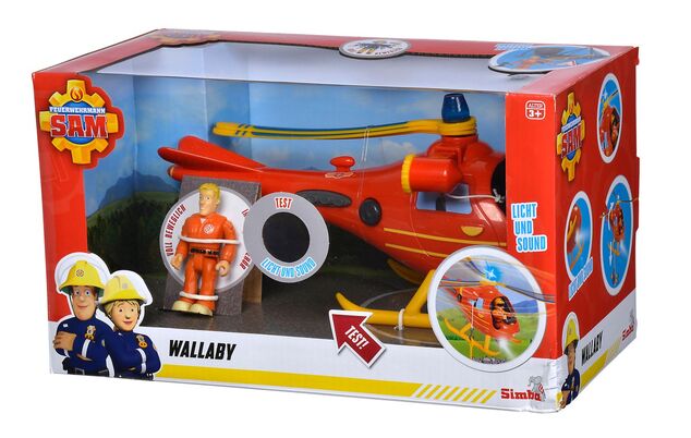 Fireman Sam Vrtuľník s figúrkou
