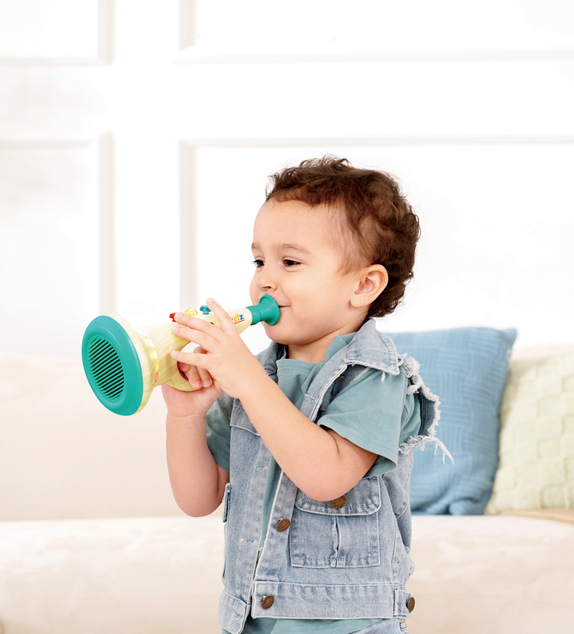 Hape Pixelz Melody Maestro - Trompette avec effets sonores et lumineux