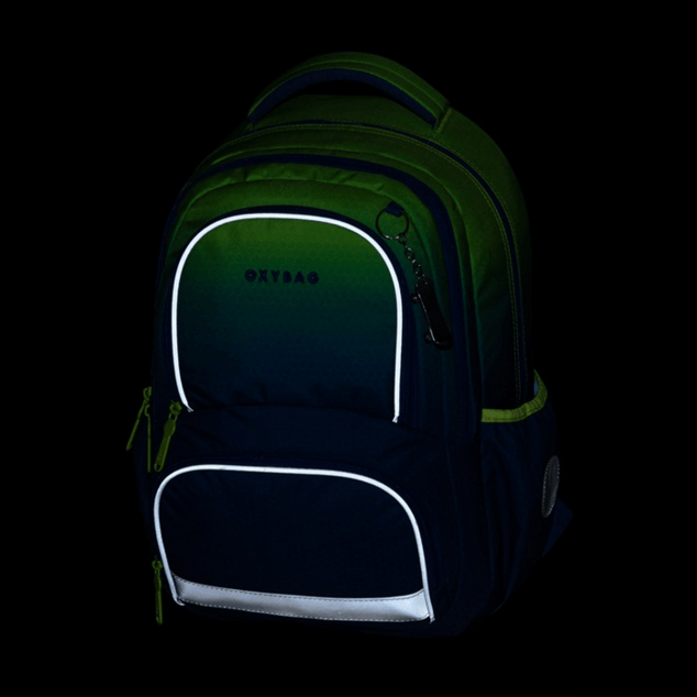 Set scolastico 3pz OXY NEXT Ombre Green