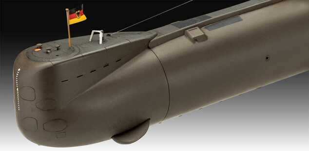 Plastikmodellbausatz U-Boot 05186 - 70 Jahre Bundeswehr: Wilhelm Bauer, Typ 206A, Klasse 2 (1:144