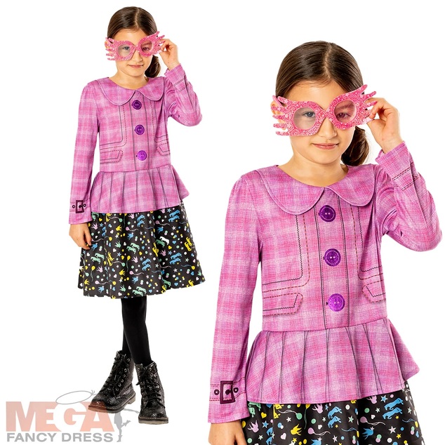 HARRY POTTER Luna Lovegood detský kostým veľkosť (110-116cm)