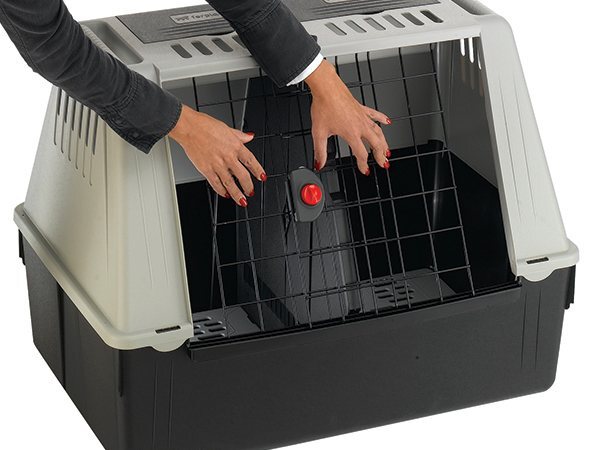 Cușcă Ferplast Atlas Car Maxi gri 100x80x71cm