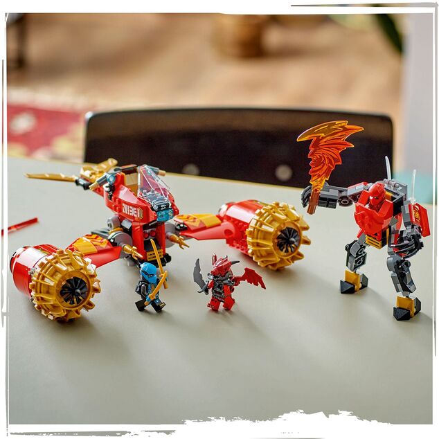 LEGO® Ninjago 71830 Kaiov búrkový jazdec a drak