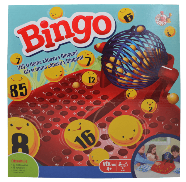 STUDO GAMES - Bingo červené