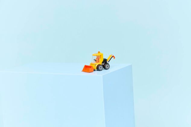 LEGO® City 60483 Autíčka – Stavebný nakladač