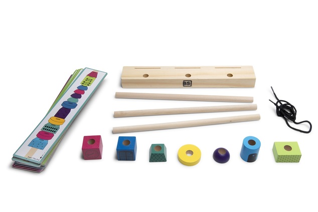 BS Toys Logická hra - staviame veže
