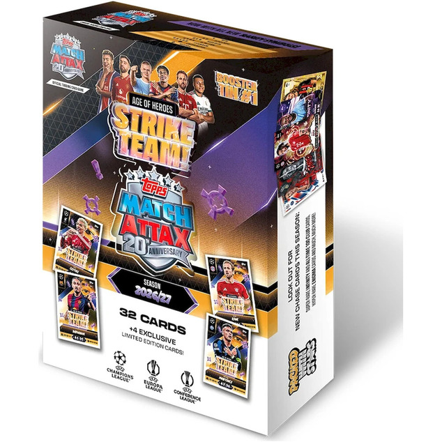 Nogometne karte Topps Match Attax UCC 2026/27 - Booster Tin
