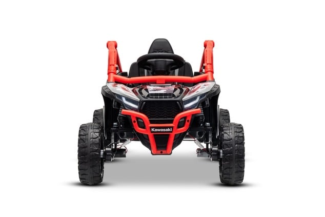 Elektrické autíčko Kawasaki TERYX KRX 1000 12V, červené, jednomiestne, odpružená zadná náp