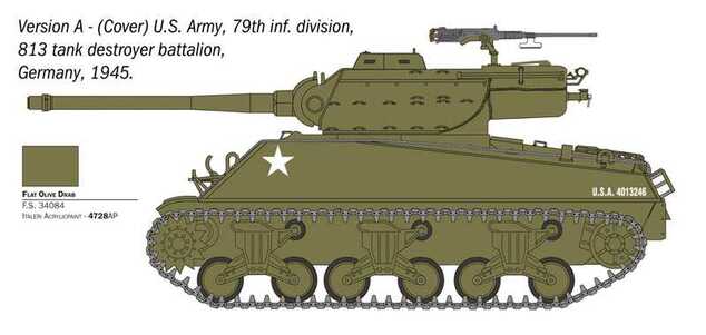 Maquette militaire 96538 - 90mm GMC M36B1 (1:35)