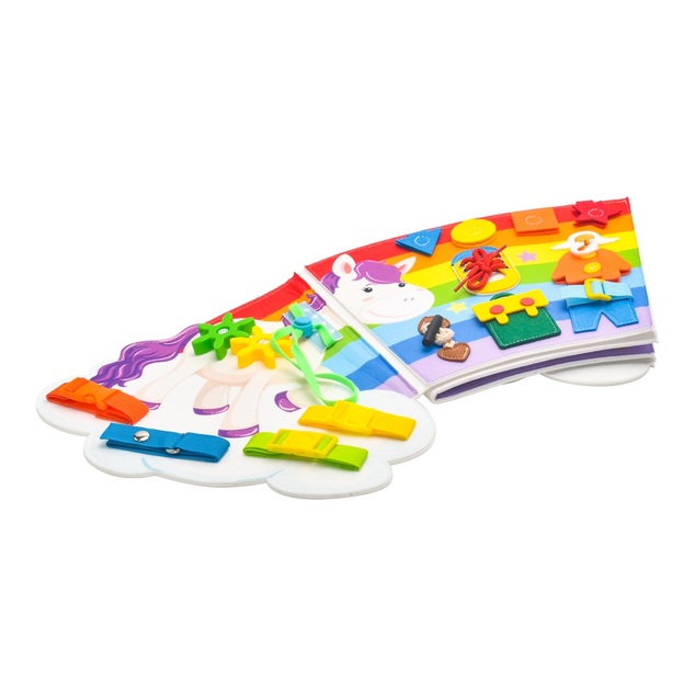 2Kids Toys Soft activity board Curcubeu cu nori