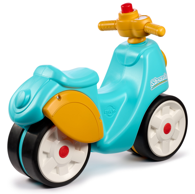 Falk Odrážadlo retro Strada modro/oranžové s klaksónom