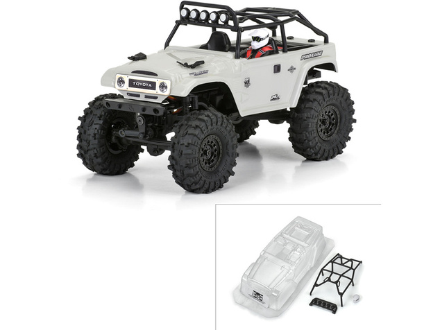 Pro-Line karosérie 1:24 1979 Toyota Land Cruiser FJ40 nenabarvená: SCX24