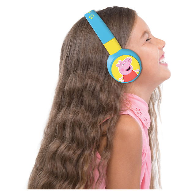 Lexibook Faltbarer kabelloser Kopfhörer Peppa Pig
