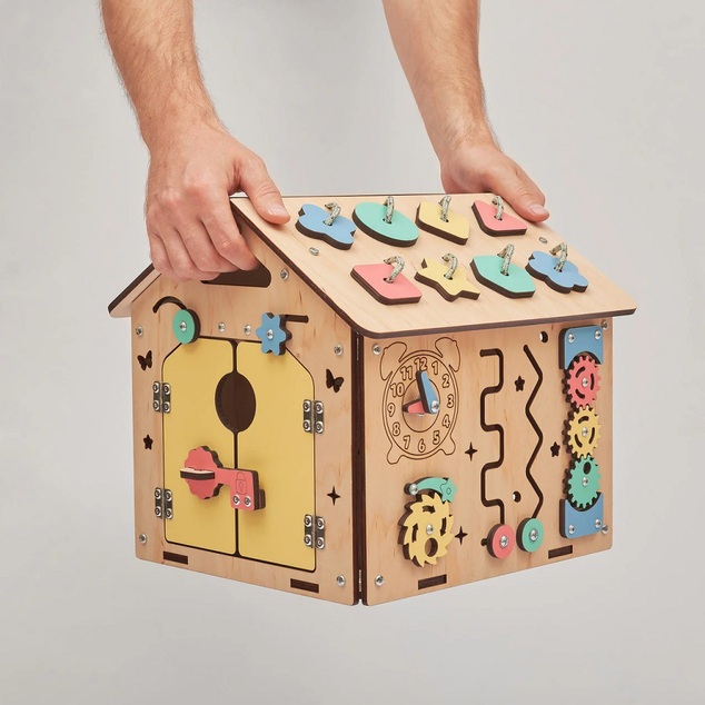 BusyKids Activity board Căsuță Mini