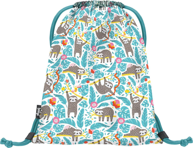 BAAGL SET 3 Zippy Perezoso: mochila, estuche, bolsa