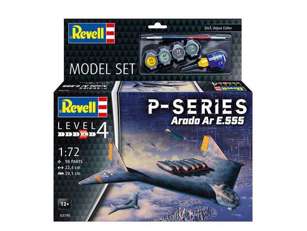 ModelSet letadlo 63790 - Arado Ar E.555 - P-Series (1:72)