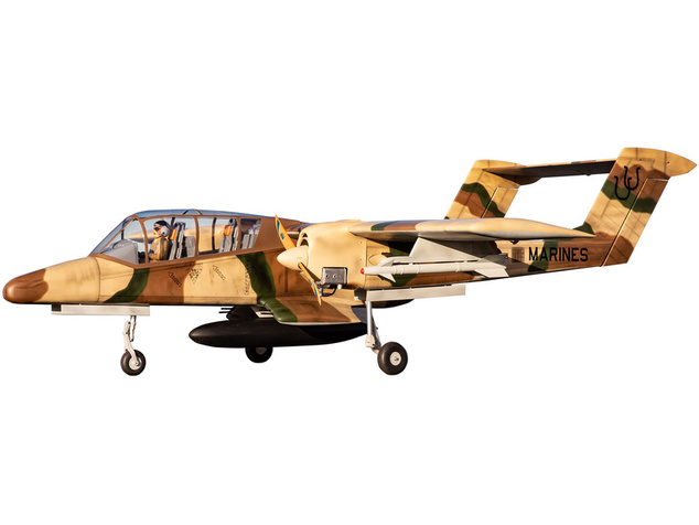 Hangar 9 OV-10 Bronco 30cc ARF + zaťahovací podvozok