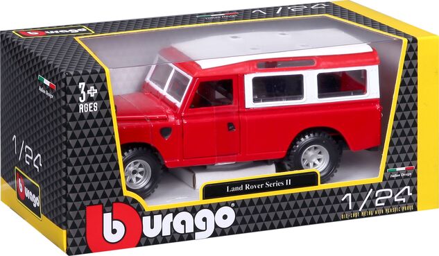 Bburago 1:24 Land Rover Rot