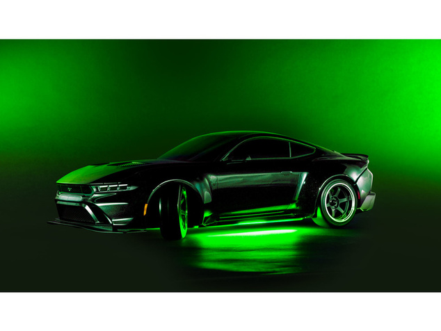 Traxxas LED podsvietenie šasi zelené (pre 4-Tec 2.0, Drift)