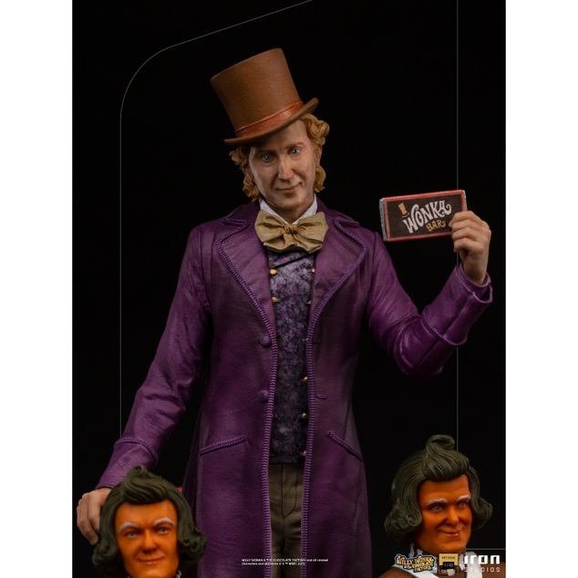 Iron Studios Willy Wonka és a csokoládégyár - Willy Wonka szobor Deluxe 1/10
