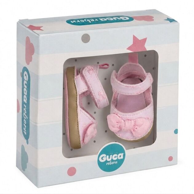 Guca 10004-705 Scarpe per bambola - ballerine rosa