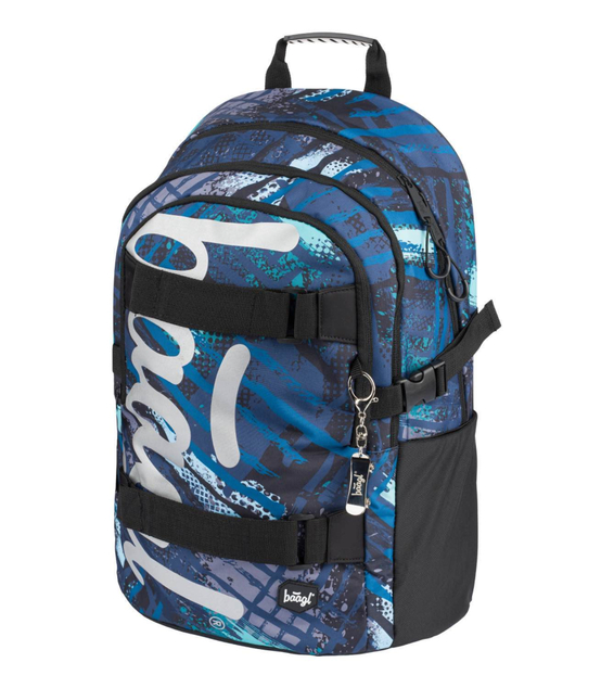 BAAGL SADA 3 Skate Strukturen: Rucksack, Umhängetasche, Tasche