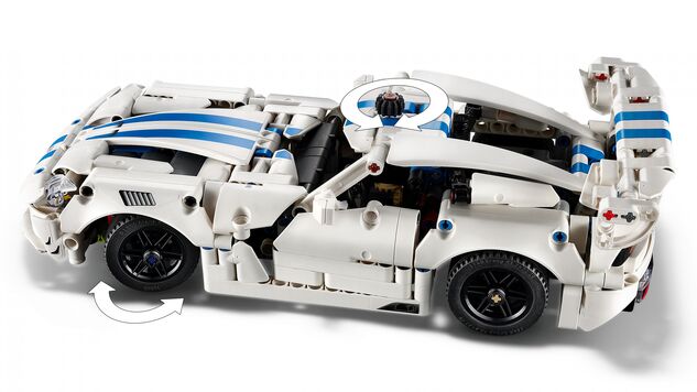 LEGO® Technic 42234 Športni avto Dodge Viper GTS-R