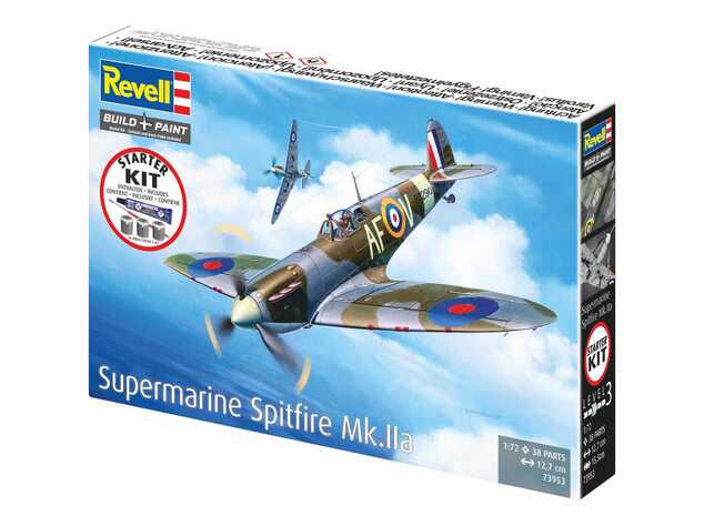 Starter Kit repülőgép 73953 - Spitfire Mk.IIa (1:72)
