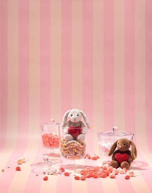 STEIFF Friends Hoppie rabbit – Love plyšová hračka