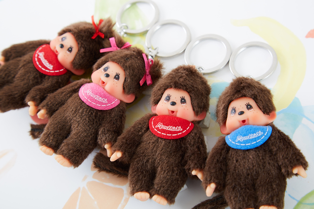 Monchhichi Mončiči portachiavi 10cm (4 tipi)