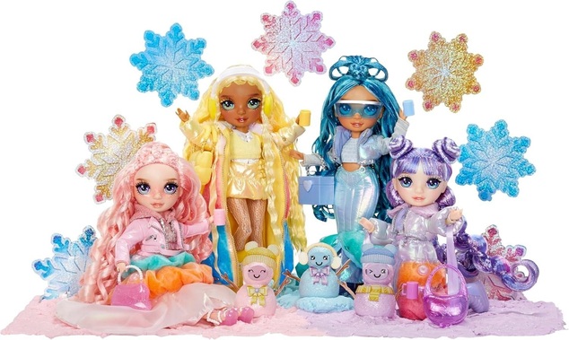 Rainbow High Zimná fashion bábika Sunny