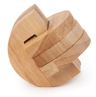 RECENTTOYS Brain Puzzle 1 - spánkový lalok