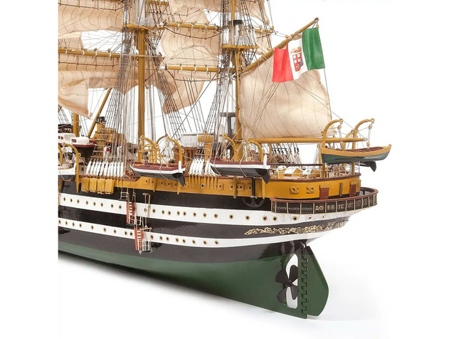 OCCRE Amerigo Vespucci 1:100 + plachty Kit