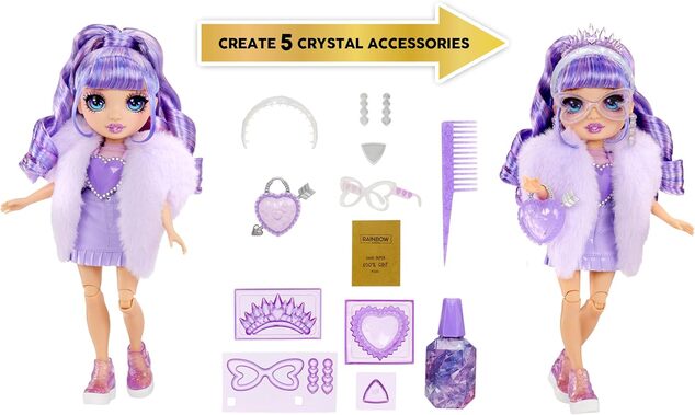 Rainbow High Creative Crystals - Violet Willow