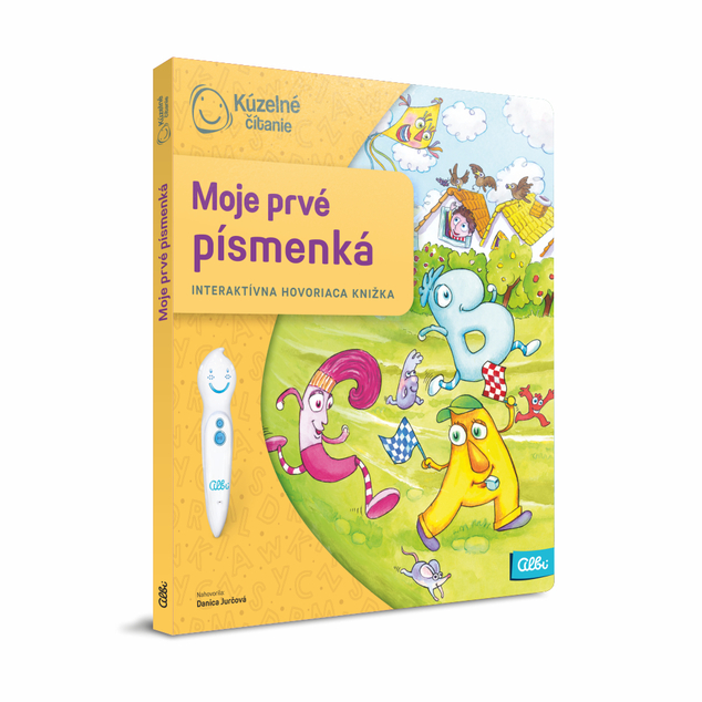 Albi Kúzelné čítanie Kniha Moje prvé písmenká