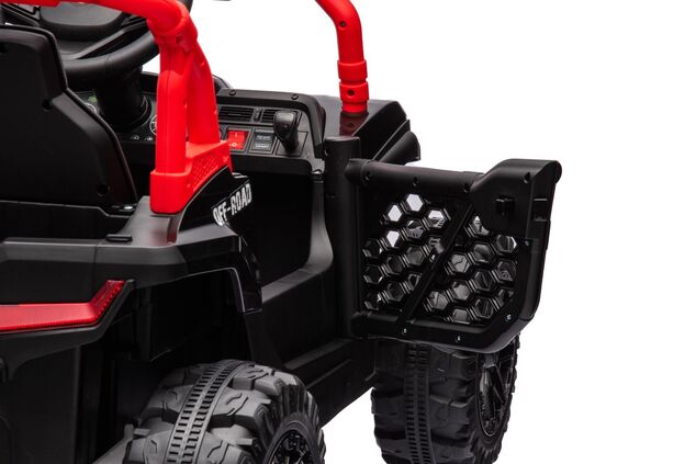 Elektrické autíčko UTV Small 12V, čierne, Pohon zadných kolies, 12V batéria