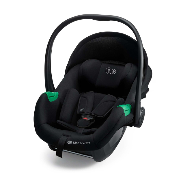 KINDERKRAFT Autositz Mink Pro 2 i-size (0-13 kg) und Basis Mink FX 2 Schwarz
