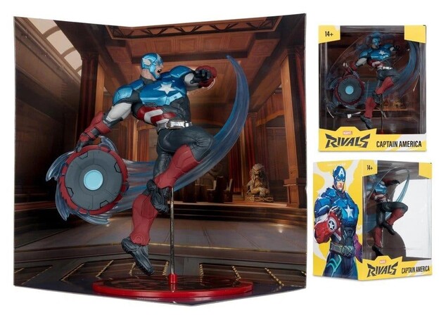Marvel Rivals collection 1:10th WV1 - Captain America